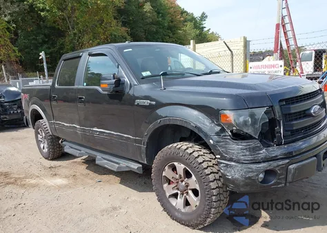 2014 Ford F-150 Fx4 из США, поврежденный, VIN 1FTFW1EF4EKD96697
